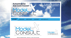 Desktop Screenshot of model-consult.com