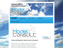 Tablet Screenshot of model-consult.com